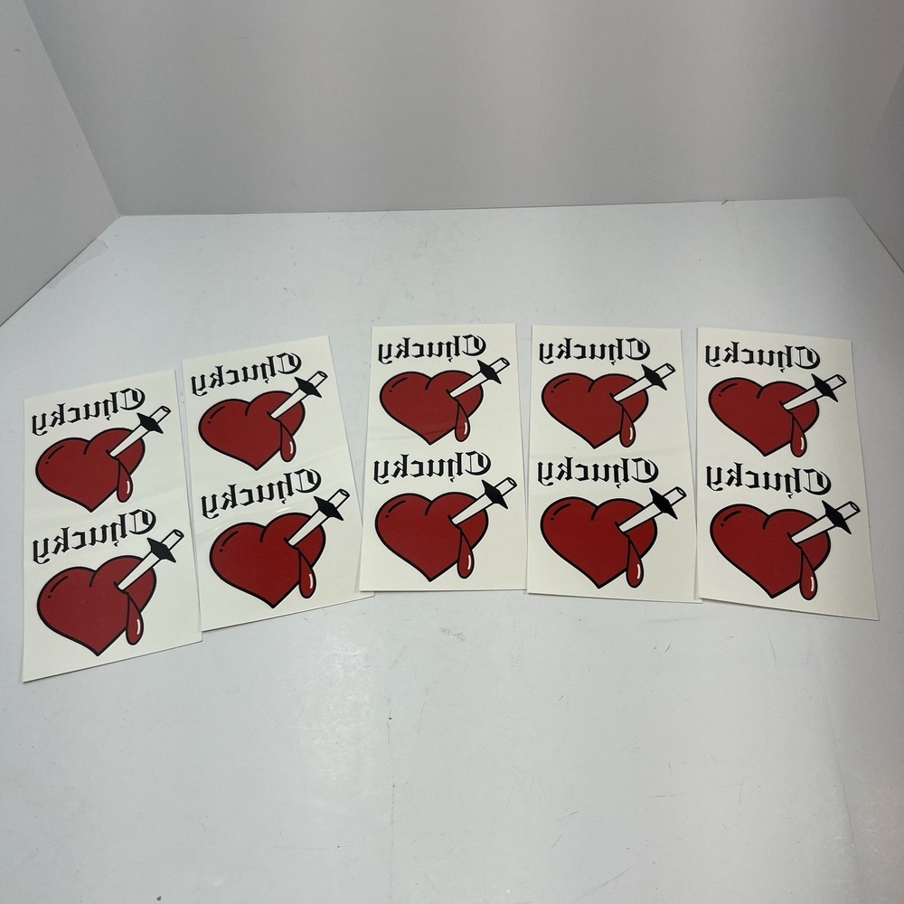 Unbranded Bride of Chucky Temporary Tattoo Unisex OS Red New Horror Cosplay 5pk